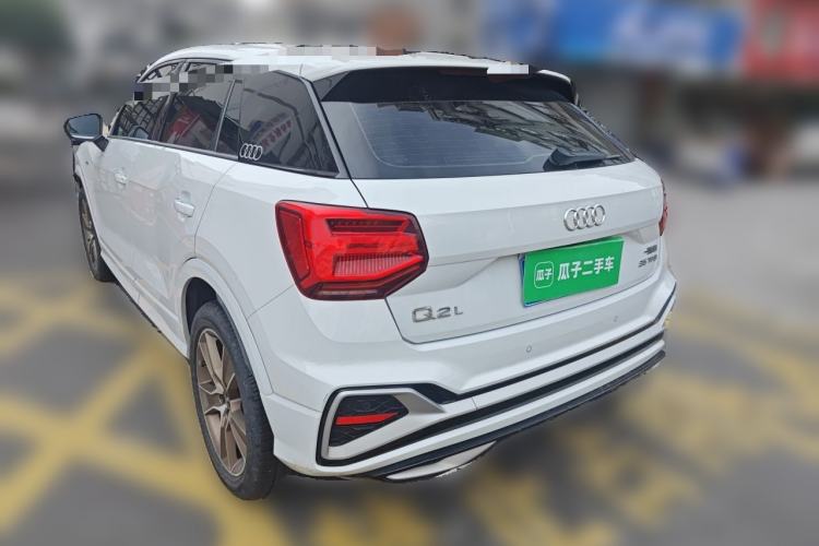 Used Audi Q2L 2022 35 TFSI Fashion Dynamic Model Rear Left 45 Deg