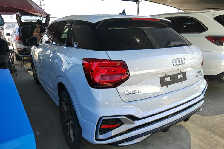 Used Audi Q2L 2022 35 TFSI Fashion Dynamic Model Rear Left 45 Deg