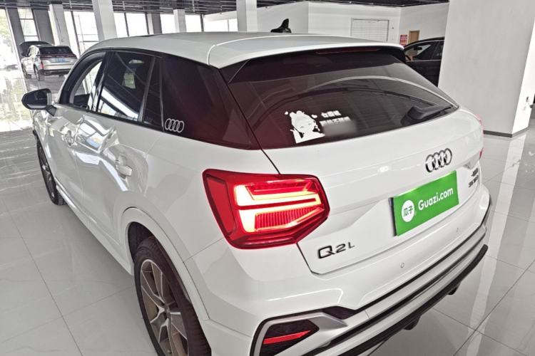 Used Audi Q2L 2022 35 TFSI Fashion Dynamic Model Rear Left 45 Deg