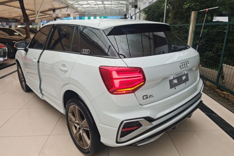 Used Audi Q2L 2022 35 TFSI Fashion Dynamic Model Rear Left 45 Deg