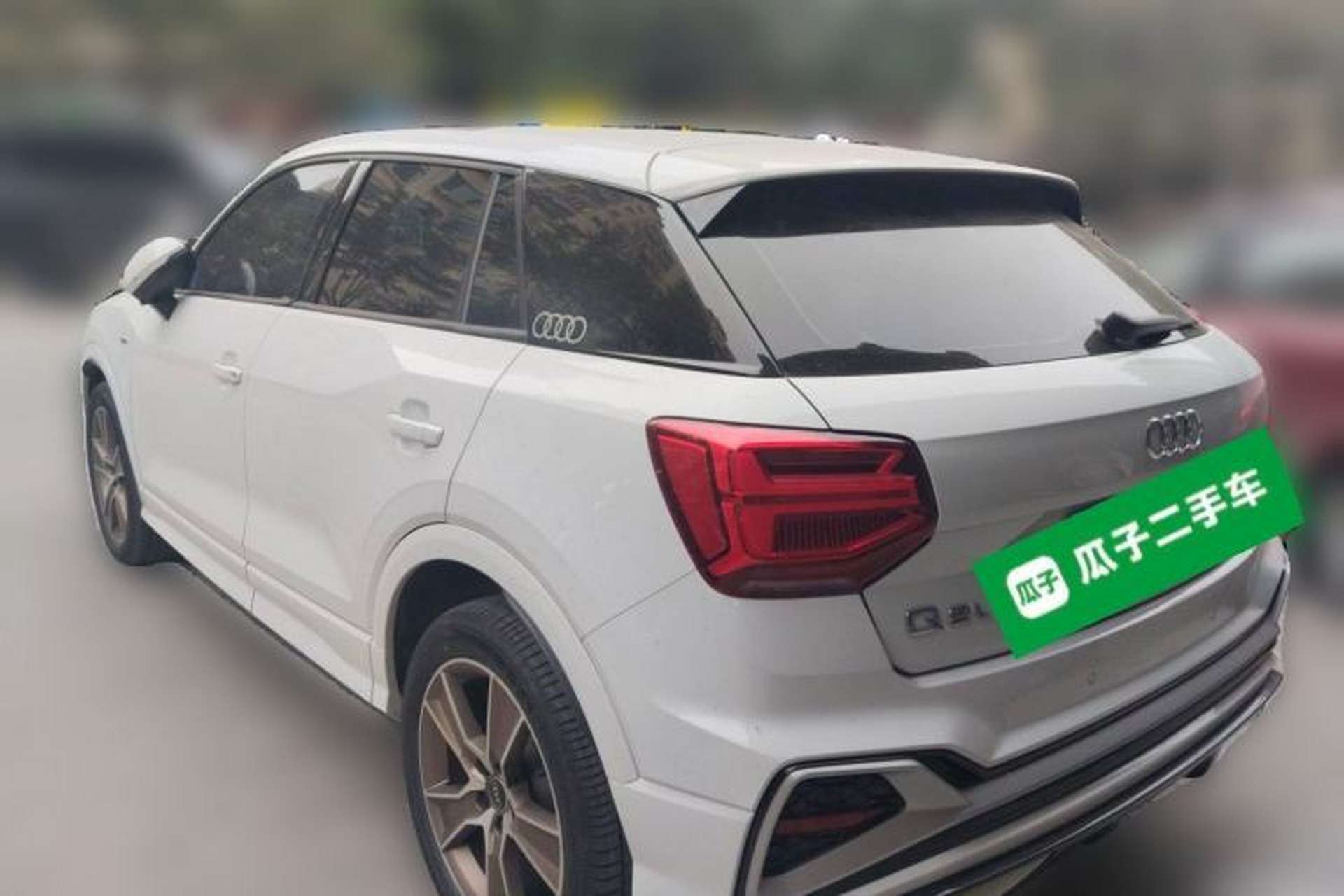 Used Audi Q2L 2022 35 TFSI Fashion Dynamic Model Rear Left 45 Deg