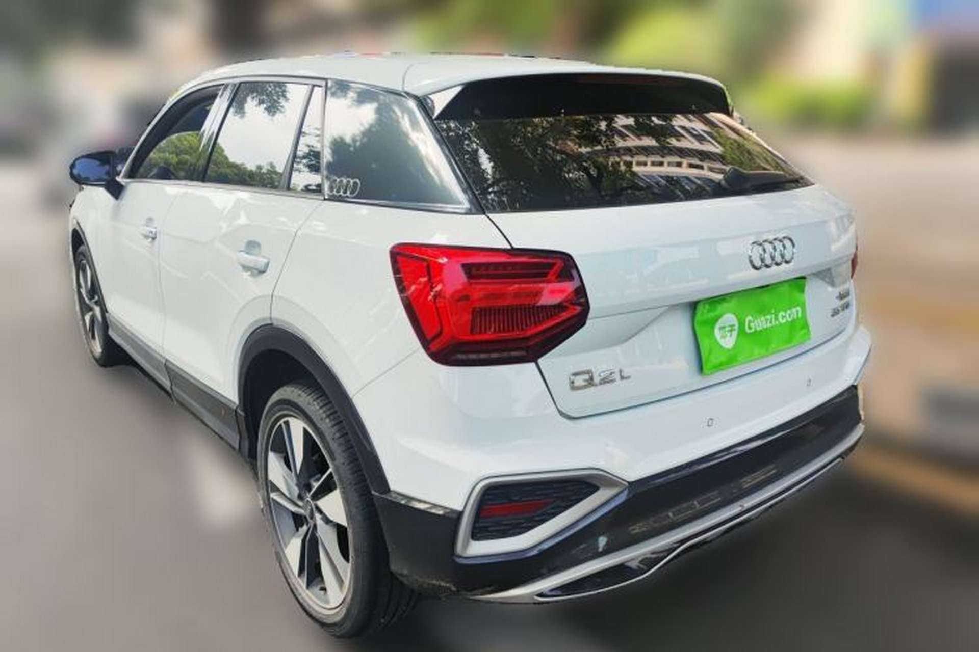 Used Audi Q2L 2022 35 TFSI Fashionable and Elegant Model Rear Left 45 Deg