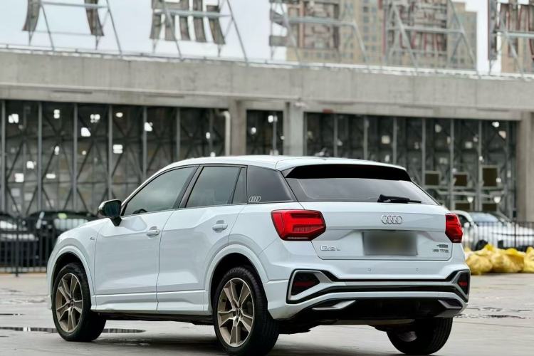 Used Audi Q2L 2022 35 TFSI Fashion Dynamic Model Rear Left 45 Deg