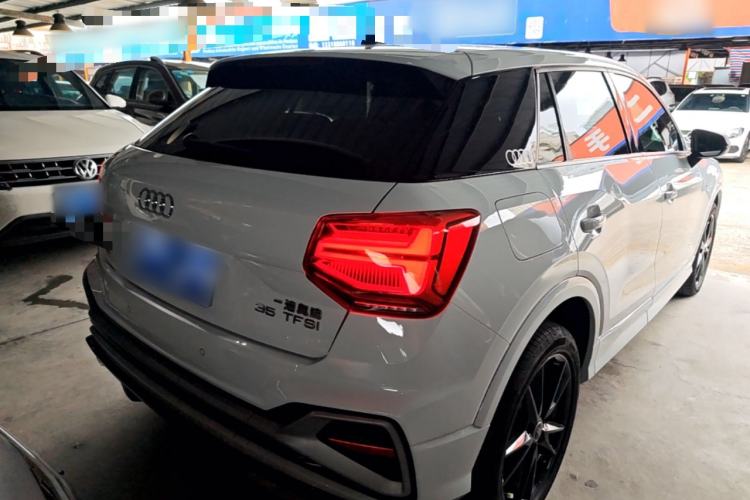 Used Audi Q2L 2022 35 TFSI Progressive Dynamic Edition Rear Right 45 Deg
