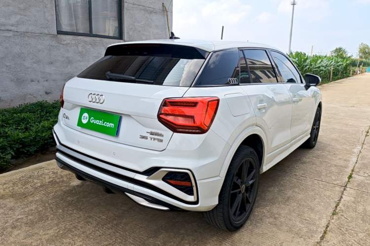 Used Audi Q2L 2022 35 TFSI Progressive Dynamic Edition Rear Right 45 Deg