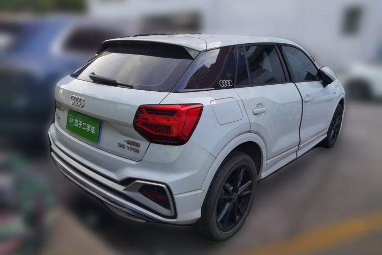 Used Audi Q2L 2022 35 TFSI Progressive Dynamic Edition Rear Right 45 Deg