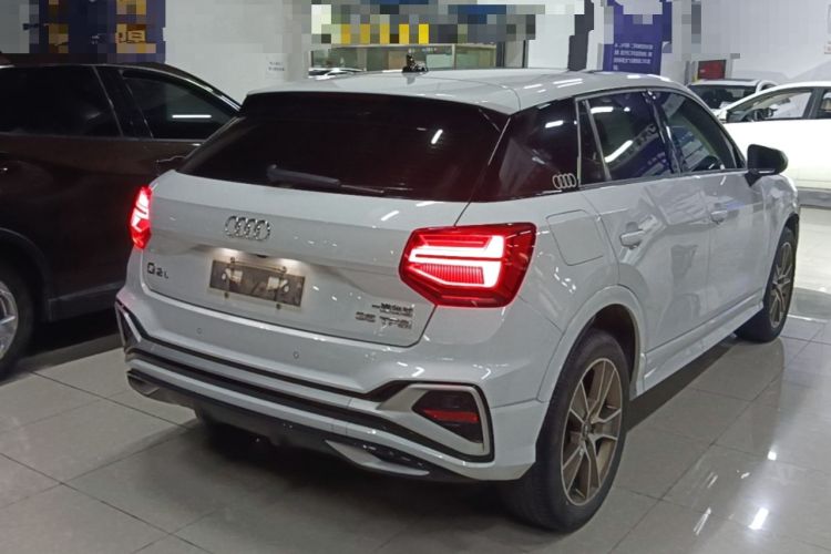 Used Audi Q2L 2022 35 TFSI Fashion Dynamic Model Rear Right 45 Deg