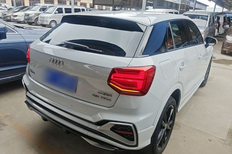 Used Audi Q2L 2022 35 TFSI Progressive Dynamic Edition Rear Right 45 Deg