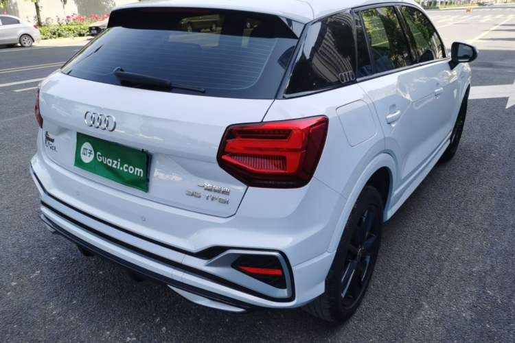 Used Audi Q2L 2022 35 TFSI Progressive Dynamic Edition Rear Right 45 Deg