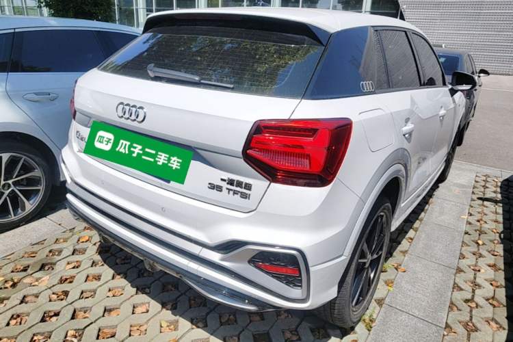 Used Audi Q2L 2022 35 TFSI Progressive Dynamic Edition Rear Right 45 Deg