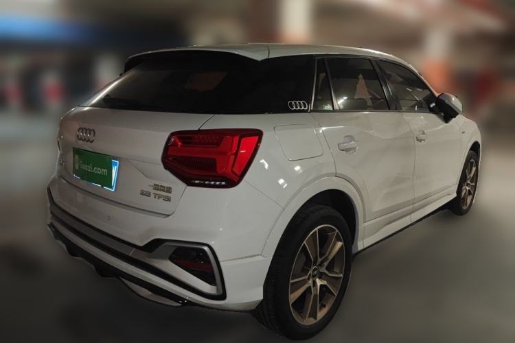 Used Audi Q2L 2022 35 TFSI Fashion Dynamic Model Rear Right 45 Deg