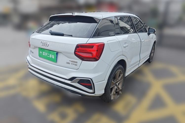 Used Audi Q2L 2022 35 TFSI Fashion Dynamic Model Rear Right 45 Deg