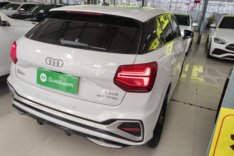 Used Audi Q2L 2022 35 TFSI Progressive Dynamic Edition Rear Right 45 Deg