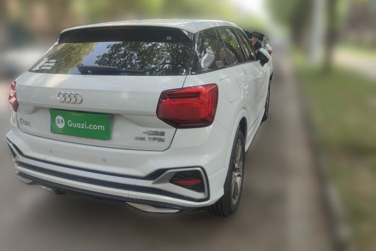 Used Audi Q2L 2022 35 TFSI Fashion Dynamic Model Rear Right 45 Deg