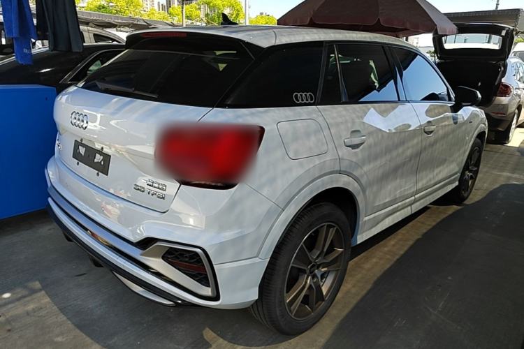 Used Audi Q2L 2022 35 TFSI Fashion Dynamic Model Rear Right 45 Deg