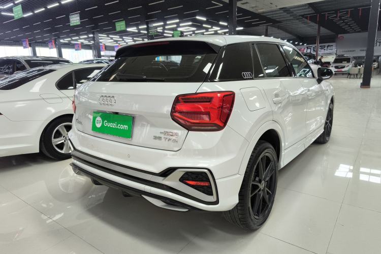 Used Audi Q2L 2022 35 TFSI Progressive Dynamic Edition Rear Right 45 Deg