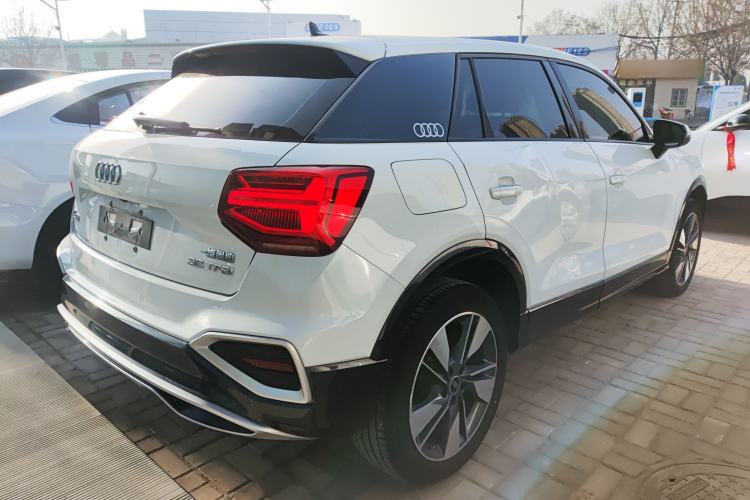 Used Audi Q2L 2022 35 TFSI Fashionable and Elegant Model Rear Right 45 Deg