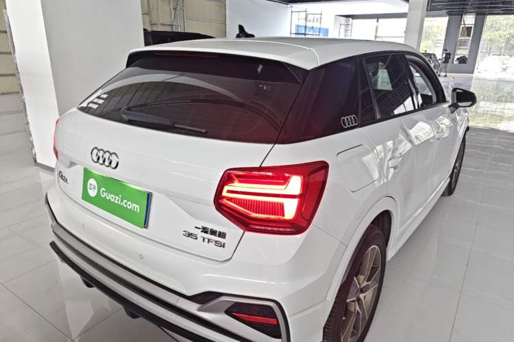 Used Audi Q2L 2022 35 TFSI Fashion Dynamic Model Rear Right 45 Deg