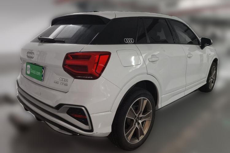 Used Audi Q2L 2022 35 TFSI Fashion Dynamic Model Rear Right 45 Deg