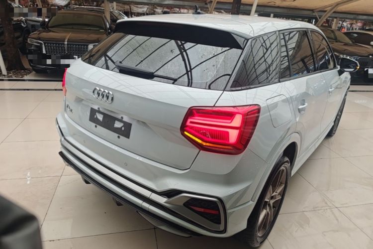 Used Audi Q2L 2022 35 TFSI Fashion Dynamic Model Rear Right 45 Deg