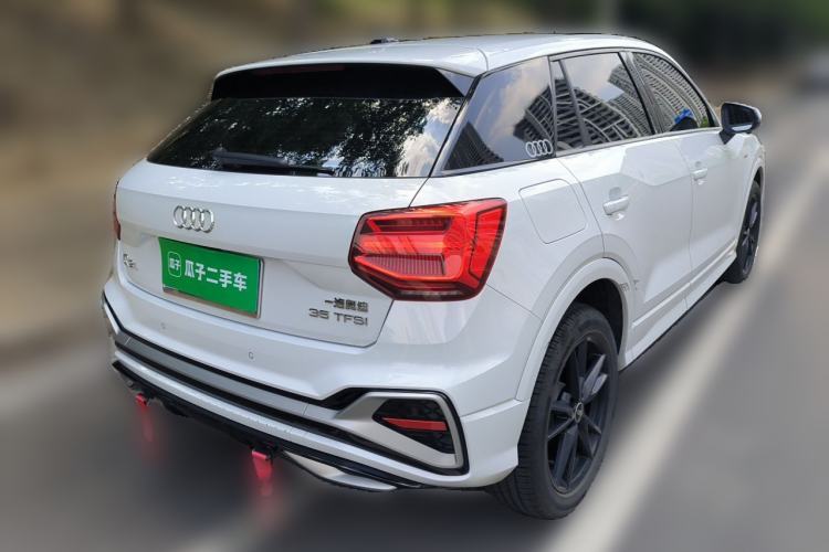 Used Audi Q2L 2022 35 TFSI Progressive Dynamic Edition Rear Right 45 Deg