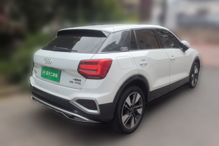 Used Audi Q2L 2022 35 TFSI Fashionable and Elegant Model Rear Right 45 Deg