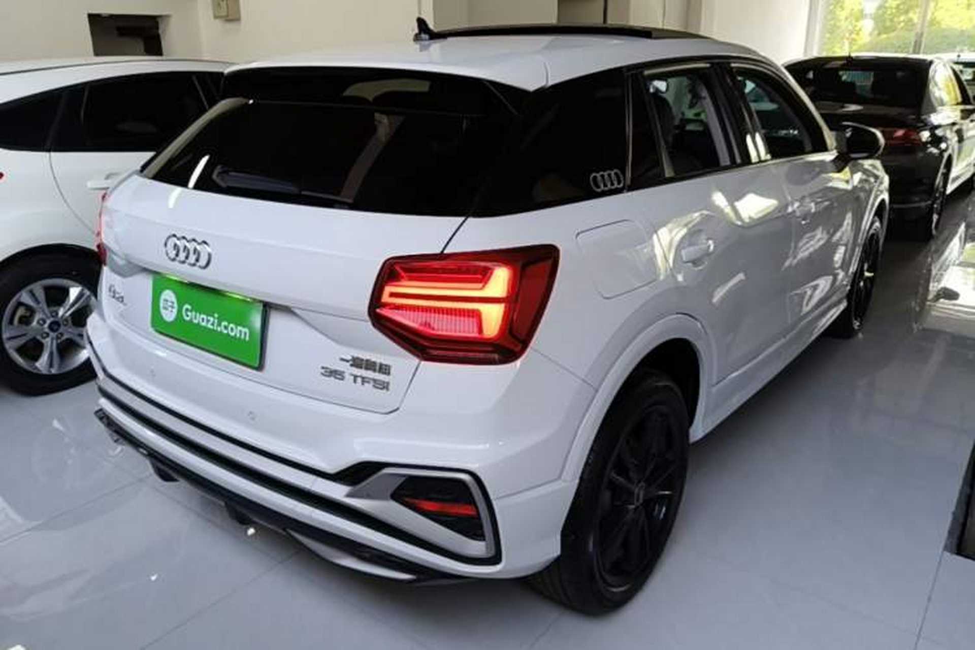 Used Audi Q2L 2022 35 TFSI Progressive Dynamic Edition Rear Right 45 Deg