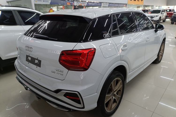 Used Audi Q2L 2022 35 TFSI Fashion Dynamic Model Rear Right 45 Deg