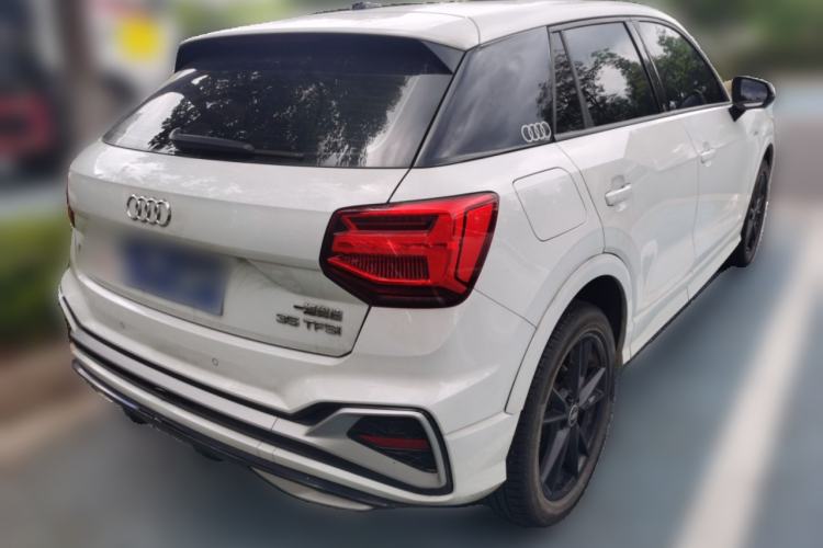 Used Audi Q2L 2022 35 TFSI Progressive Dynamic Edition Rear Right 45 Deg
