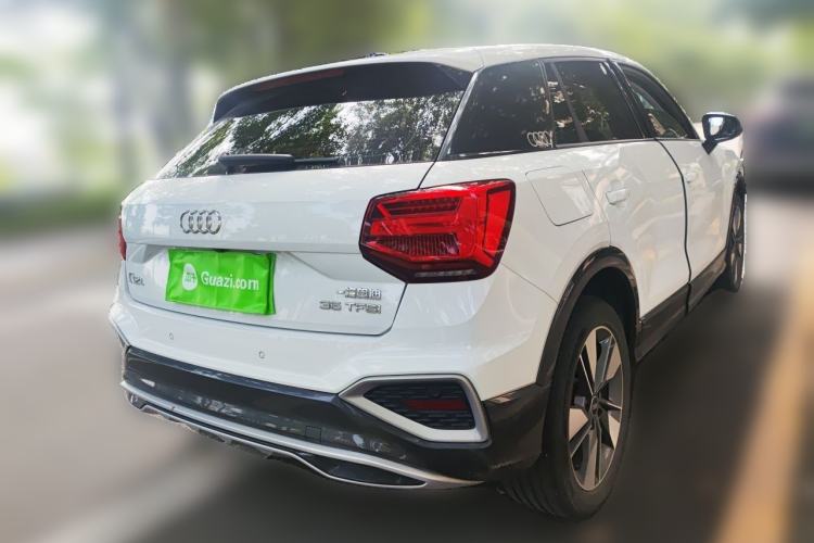 Used Audi Q2L 2022 35 TFSI Fashionable and Elegant Model Rear Right 45 Deg