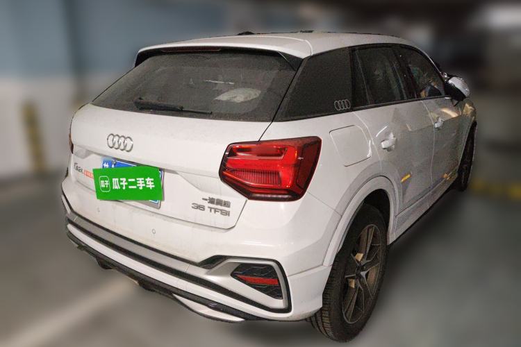 Used Audi Q2L 2022 35 TFSI Fashion Dynamic Model Rear Right 45 Deg