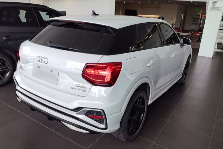 Used Audi Q2L 2022 35 TFSI Progressive Dynamic Edition Rear Right 45 Deg