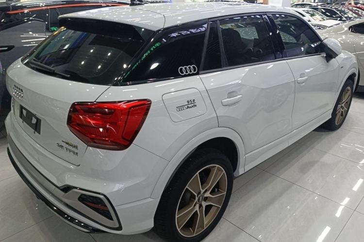 Used Audi Q2L 2022 35 TFSI Fashion Dynamic Model Rear Right 45 Deg