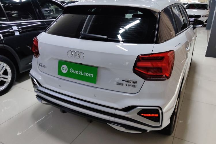 Used Audi Q2L 2022 35 TFSI Fashion Dynamic Model Rear Right 45 Deg