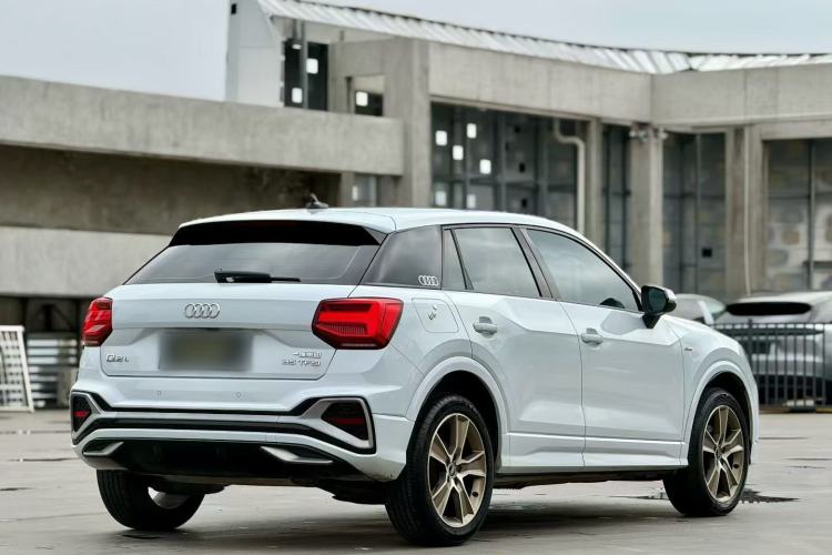 Used Audi Q2L 2022 35 TFSI Fashion Dynamic Model Rear Right 45 Deg