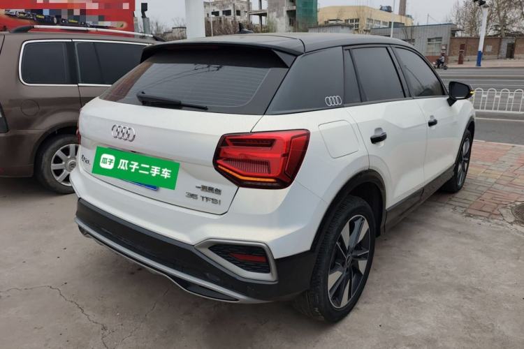 Used Audi Q2L 2022 35 TFSI Fashionable and Elegant Model Rear Right 45 Deg