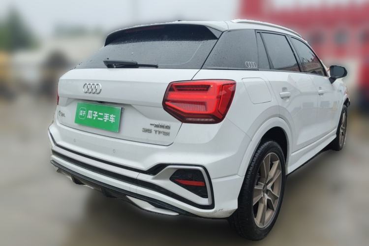 Used Audi Q2L 2022 35 TFSI Fashion Dynamic Model Rear Right 45 Deg