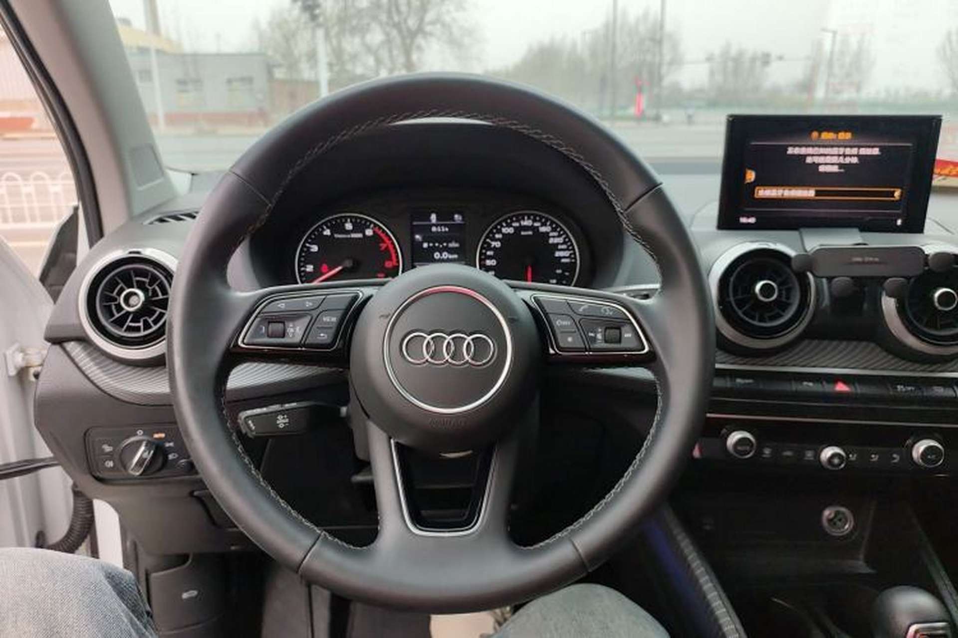 Used Audi Q2L 2022 35 TFSI Fashionable and Elegant Model Steering Wheel