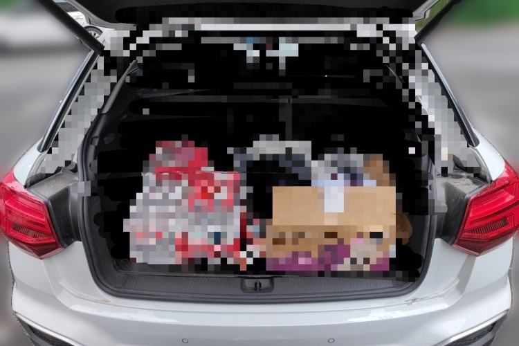 Used Audi Q2L 2022 35 TFSI Fashionable and Elegant Model Trunk