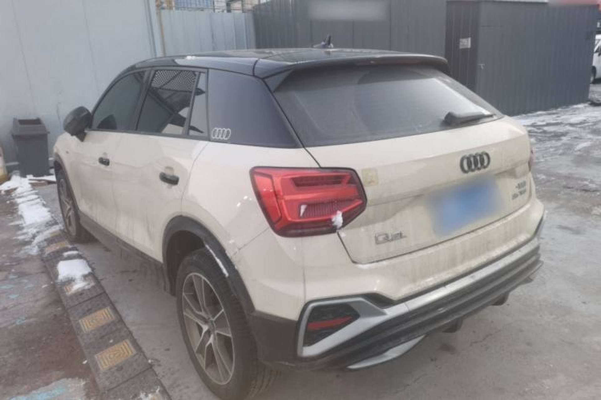 Used Audi Q2L 2022 35 TFSI Fashion Dynamic Model Rear Left 45 Deg