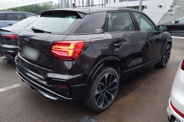 Used Audi Q2L 2023 35TFSI Luxury Dynamic Model Rear Right 45 Deg