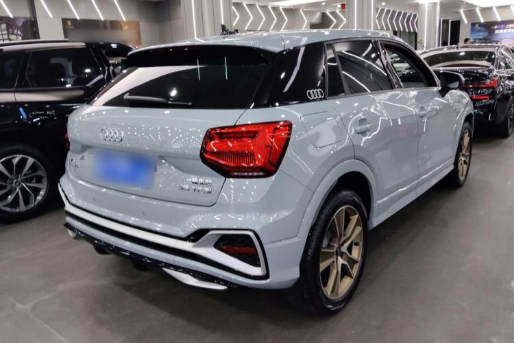 Used Audi Q2L 2023 35TFSI Fashion Dynamic Model Rear Right 45 Deg