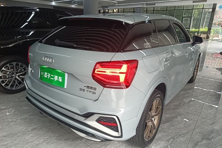 Used Audi Q2L 2023 35TFSI Fashion Dynamic Model Rear Right 45 Deg
