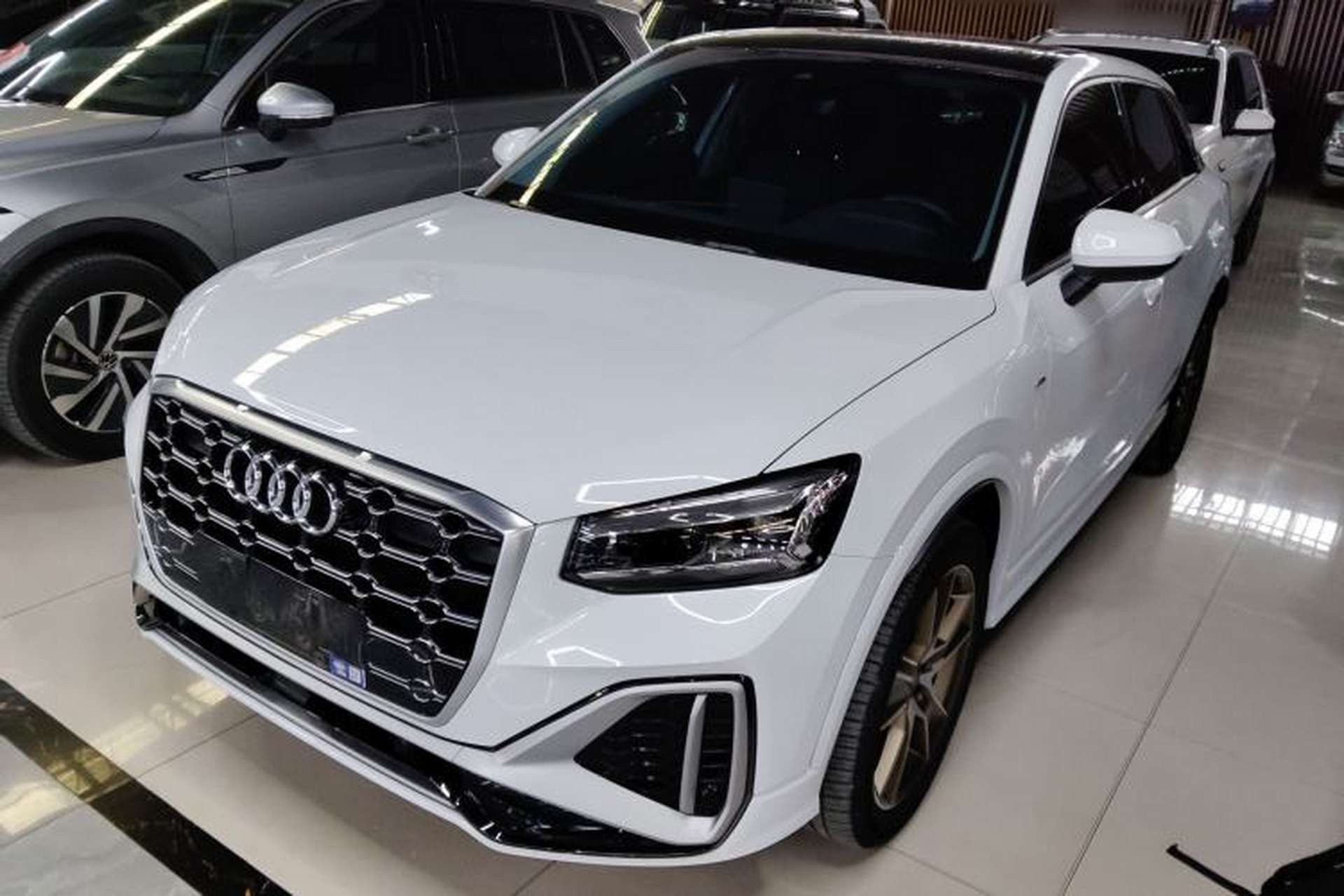 Used Audi Q2L 2023 35TFSI Fashion Dynamic Model Front Left 45 Deg