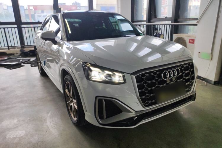 Used Audi Q2L 2023 35TFSI Fashion Dynamic Model Front Right 45 Deg