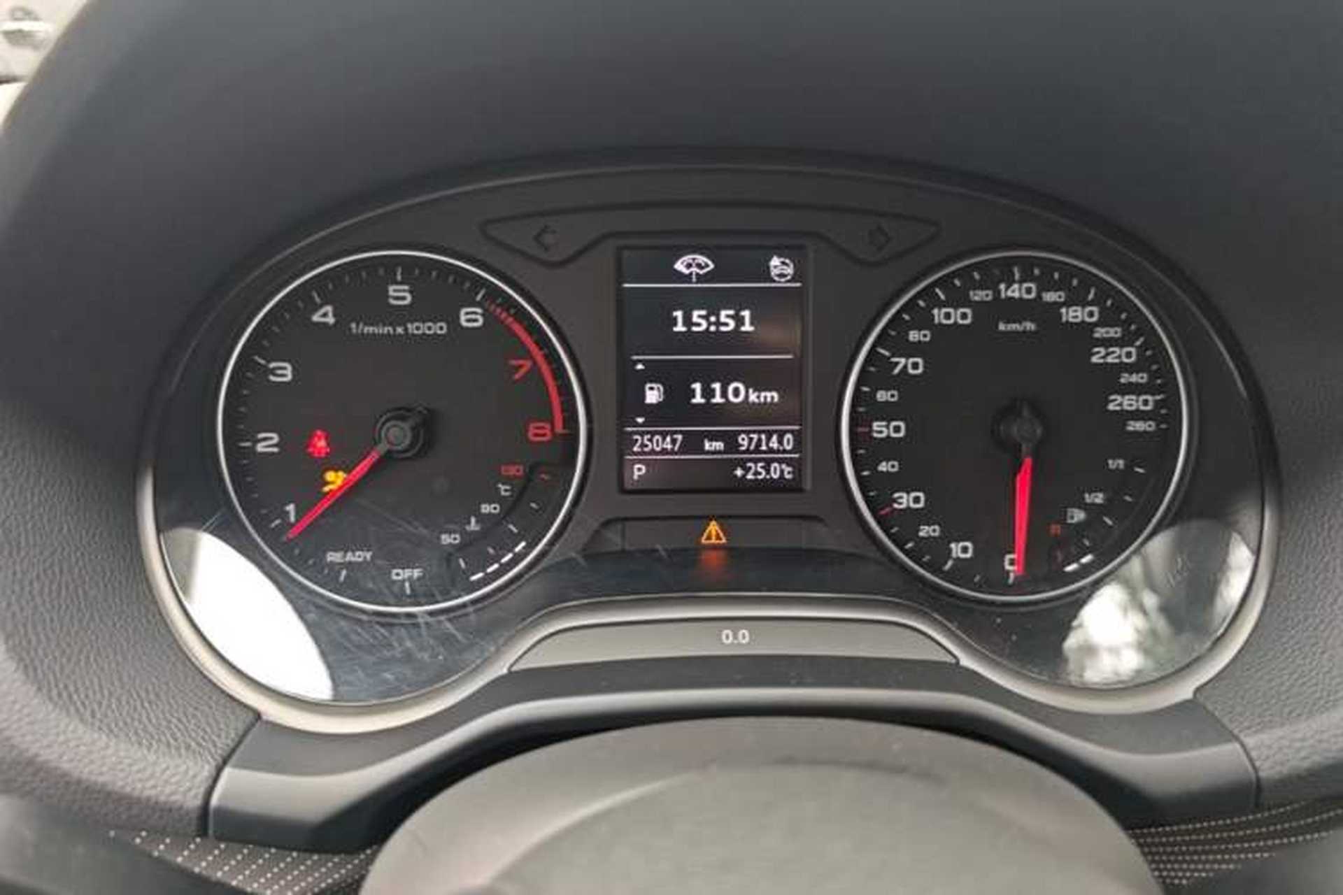 Used Audi Q2L 2023 35TFSI Advanced Elegant Model Odometer Close Up