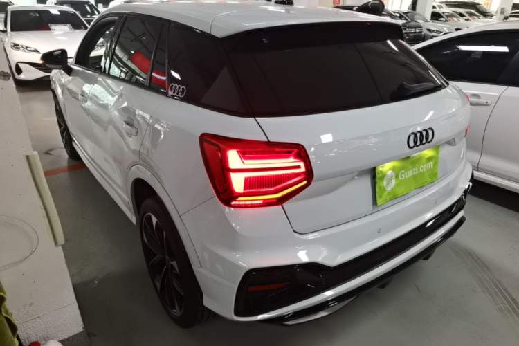 Used Audi Q2L 2023 35TFSI Luxury Dynamic Model Rear Left 45 Deg