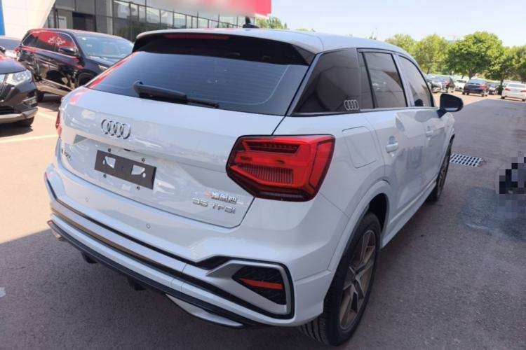 Used Audi Q2L 2023 35TFSI Fashion Dynamic Model Rear Right 45 Deg