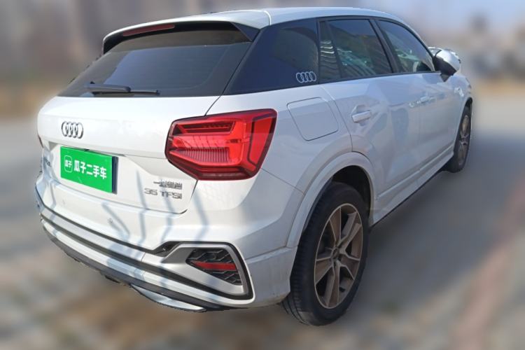 Used Audi Q2L 2023 35TFSI Fashion Dynamic Model Rear Right 45 Deg