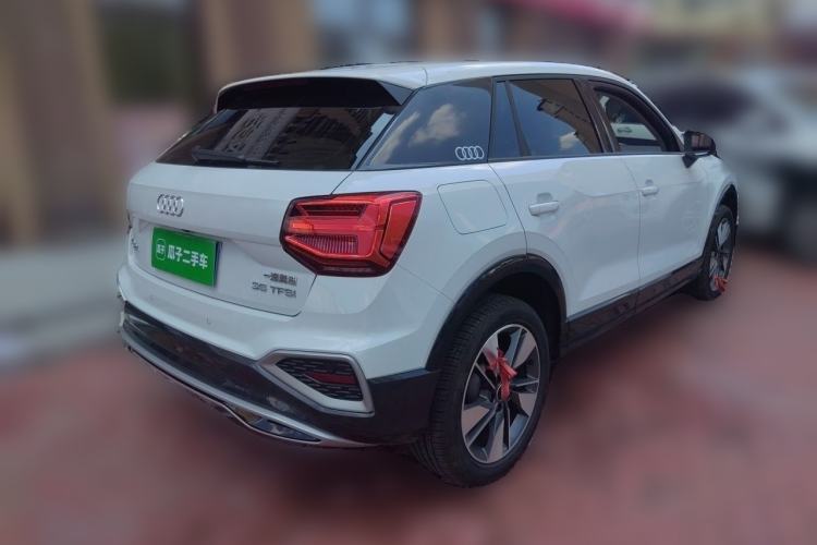 Used Audi Q2L 2023 35TFSI Fashionable and Elegant Model Rear Right 45 Deg